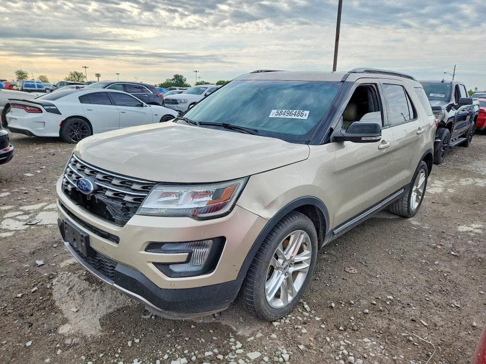 2017 FORD EXPLORER XLT - 1
