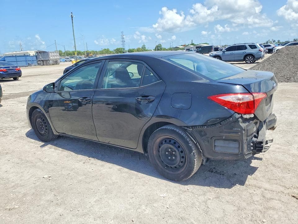 2019 TOYOTA COROLLA LE 2