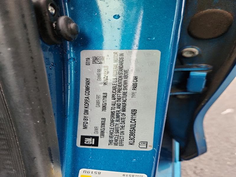 2020 CHEVROLET SPARK LS 13