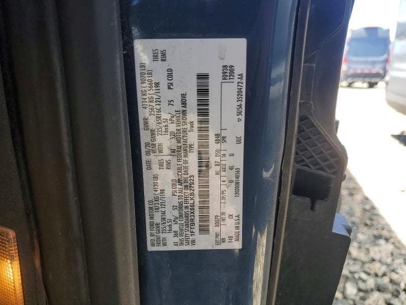 2020 FORD TRANSIT T-250 13