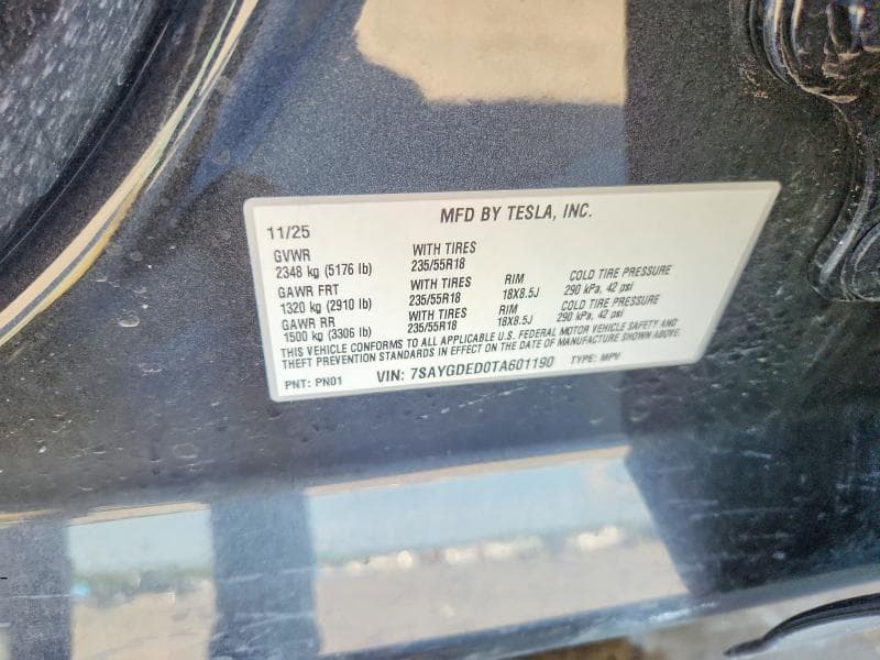 2026 TESLA MODEL X EV 13