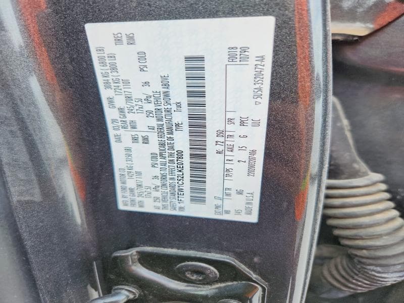 2020 FORD F150 SUPERCREW 13