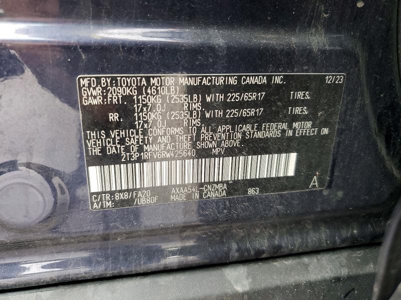2024 TOYOTA RAV4 XLE 13