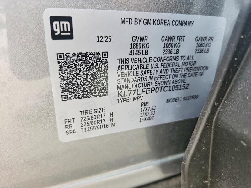 2026 CHEVROLET TRAX LS 13