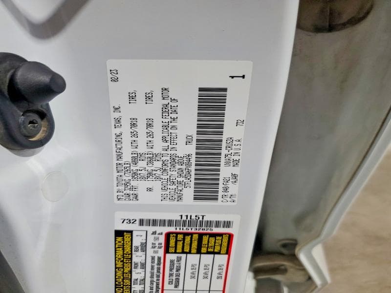 2023 TOYOTA TUNDRA SR5 SR5 12