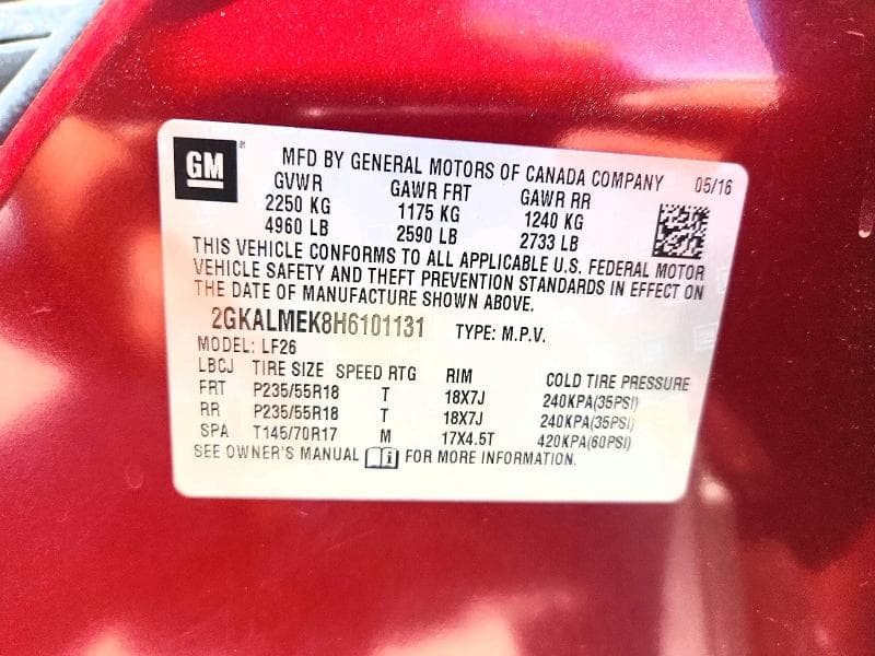 2017 GMC TERRAIN SLE 12