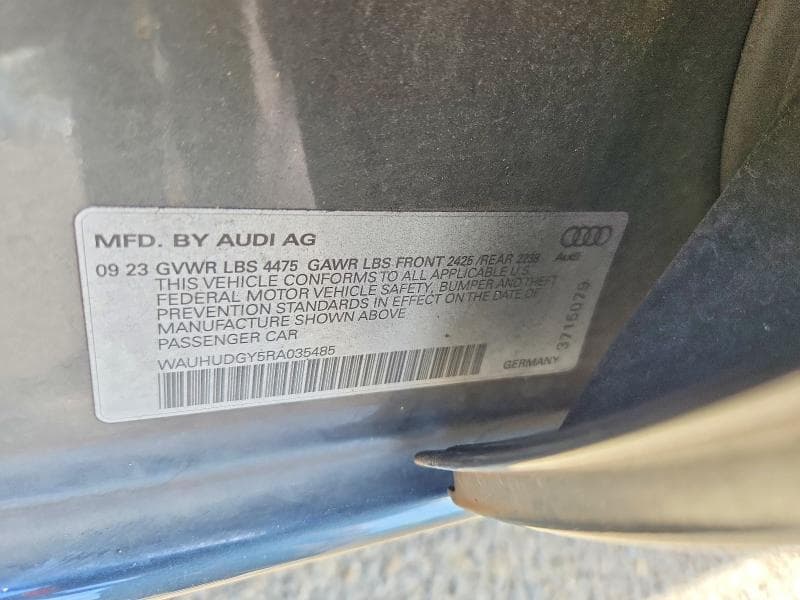 2024 AUDI A3 PREMIUM PLUS PREMIUM PLUS 12