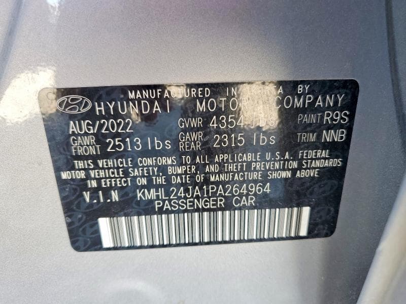 2023 HYUNDAI SONATA SE 12