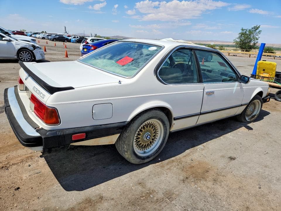 1984 BMW 633 CSI AUTOMATIC CSI AUTOMATIC 4