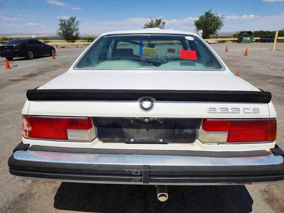 1984 BMW 633 CSI AUTOMATIC CSI AUTOMATIC 7