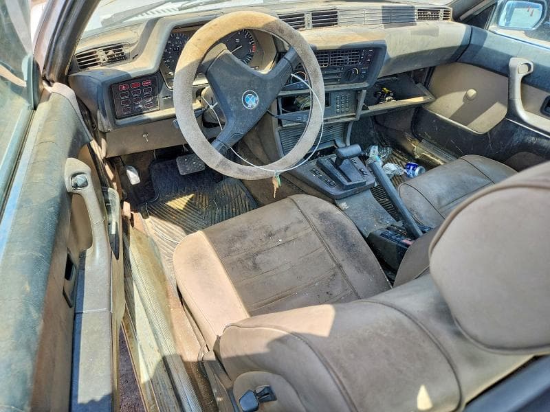 1984 BMW 633 CSI AUTOMATIC CSI AUTOMATIC 9
