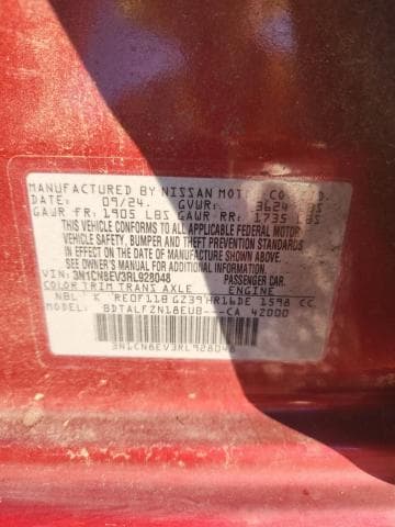 2024 NISSAN VERSA SV 13