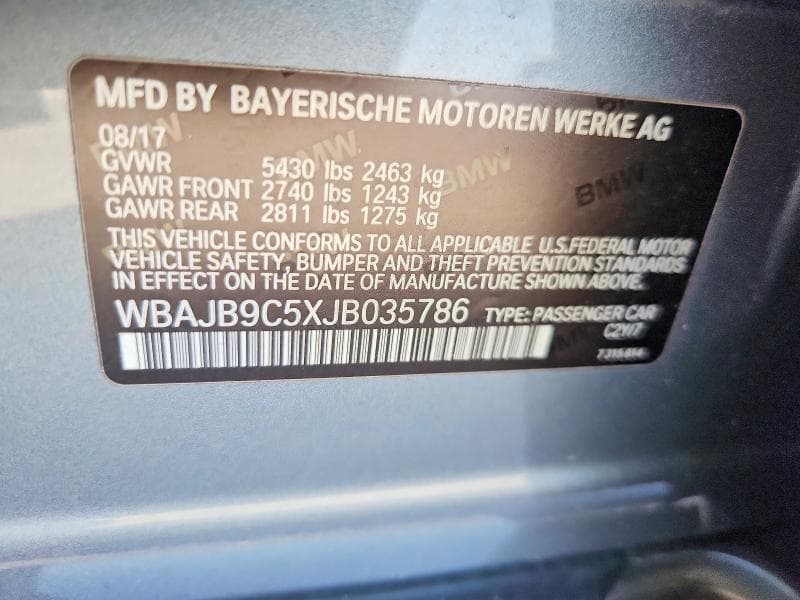 2018 BMW M550XI 12