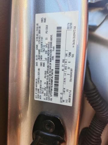 2021 FORD F150 SUPERCREW SUPERCREW 13