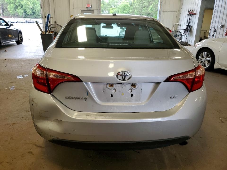 2018 TOYOTA COROLLA LE LE 6
