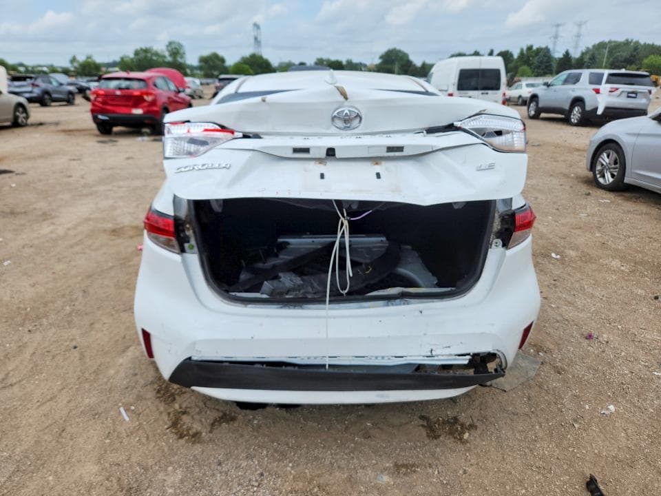 2022 TOYOTA COROLLA LE LE 6