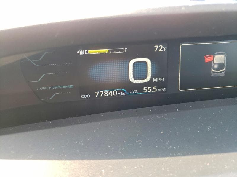 2017 TOYOTA PRIUS PRIME PLUS 9