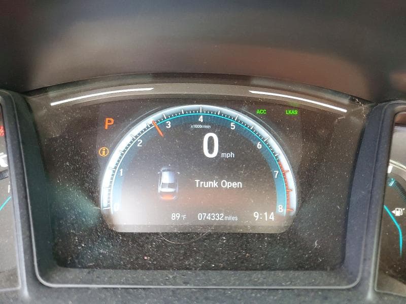 2020 HONDA CIVIC LX 9