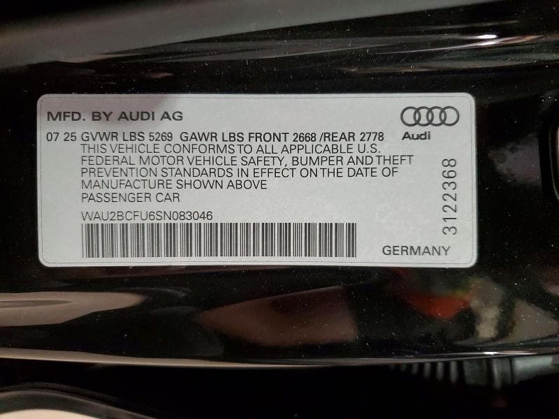 2025 AUDI A5 PREMIUM PLUS 12