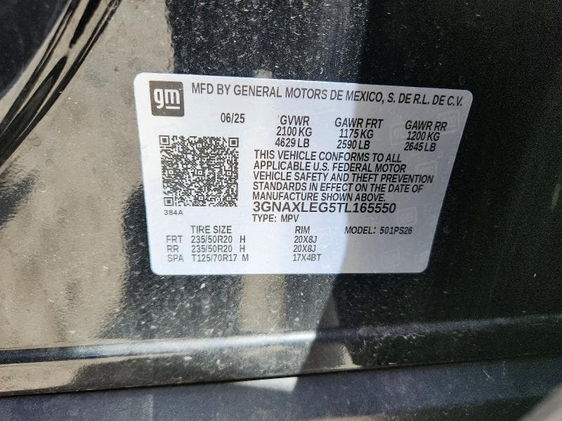 2026 CHEVROLET EQUINOX RS 13