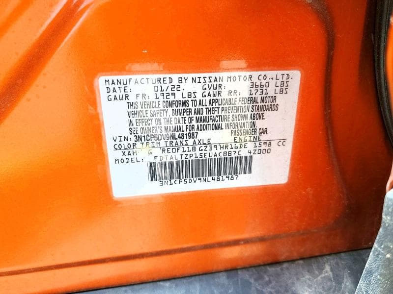 2022 NISSAN KICKS SR 13