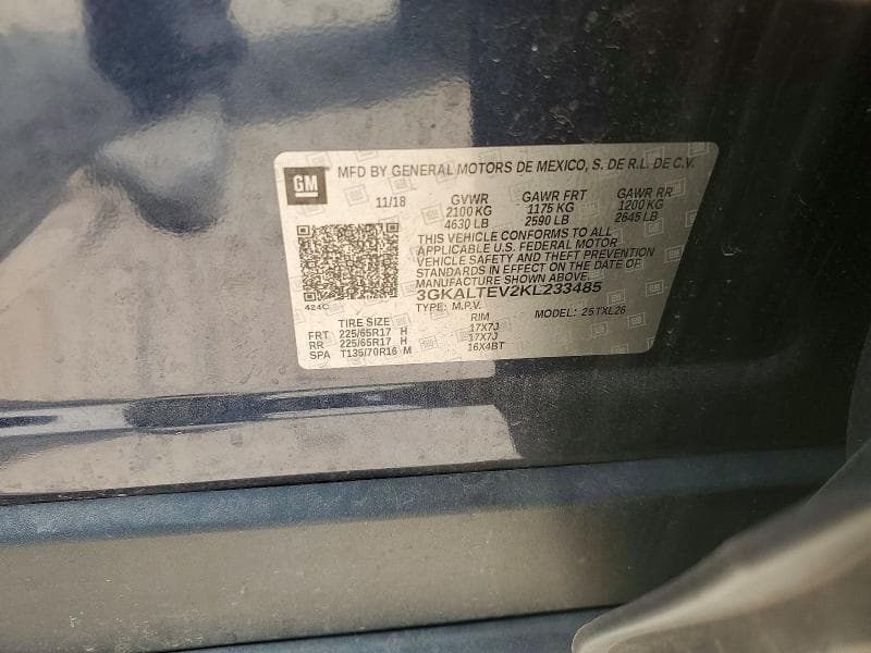 2019 GMC TERRAIN SLE 14