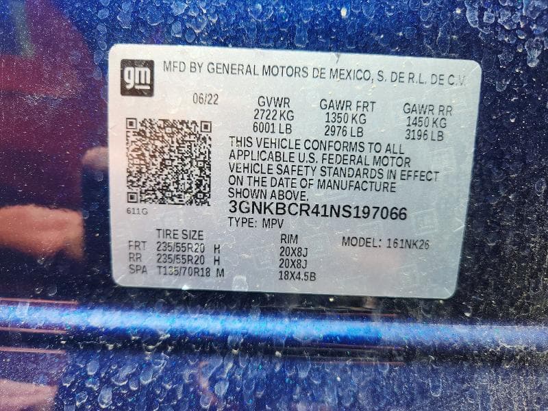 2022 CHEVROLET BLAZER 2LT 2LT 13