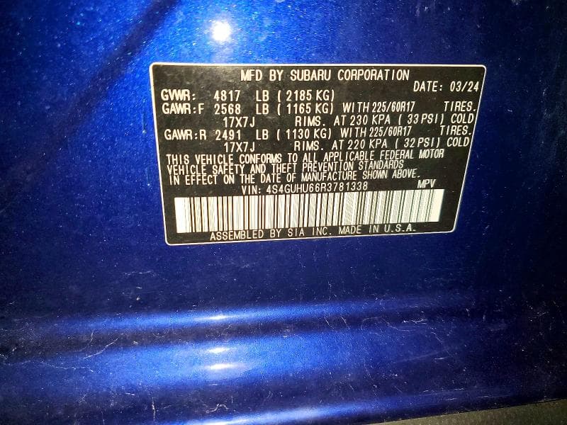 2024 SUBARU CROSSTREK WILDERNESS 13