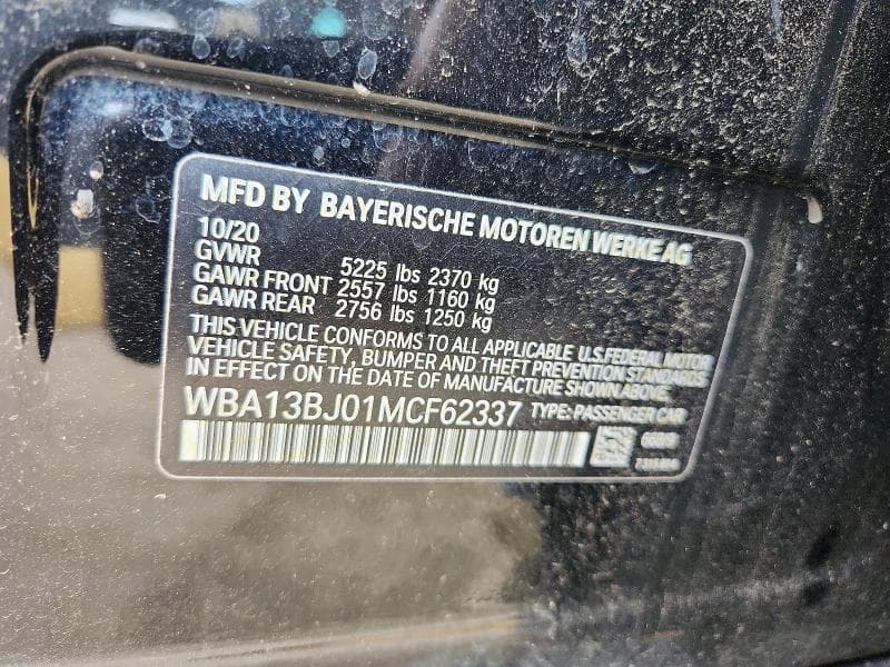 2021 BMW 530 XI 12