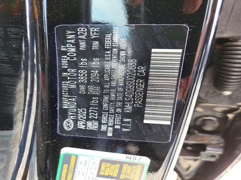 2025 HYUNDAI ELANTRA SEL 12