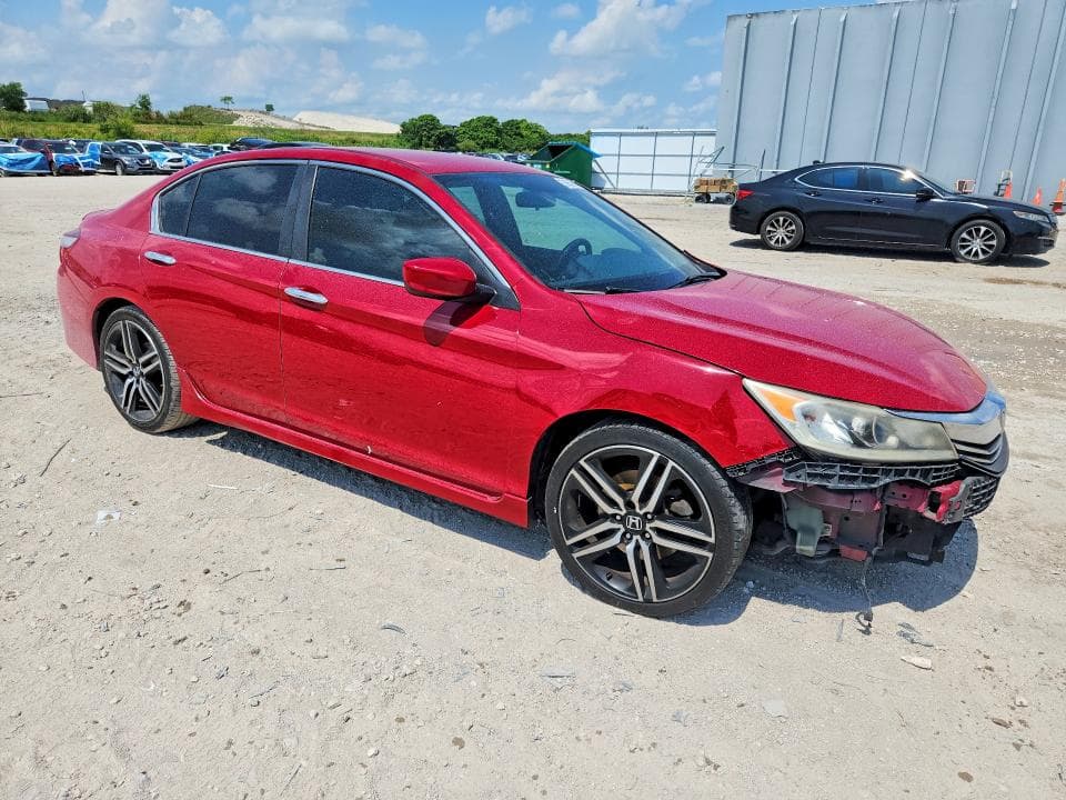 2017 HONDA ACCORD SPORT 4