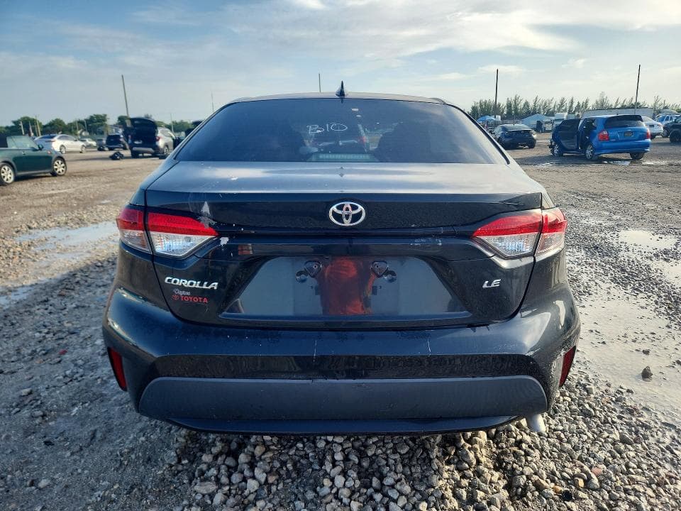 2022 TOYOTA COROLLA LE LE 6