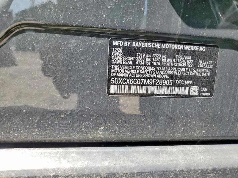 2021 BMW X7 M50I M50I 13