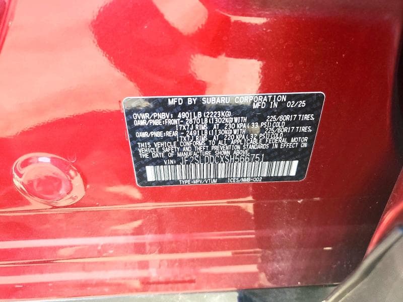 2025 SUBARU FORESTER PREMIUM 13