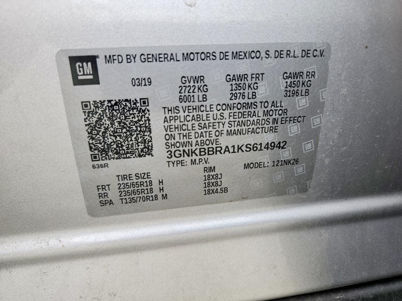 2019 CHEVROLET BLAZER 1LT 13