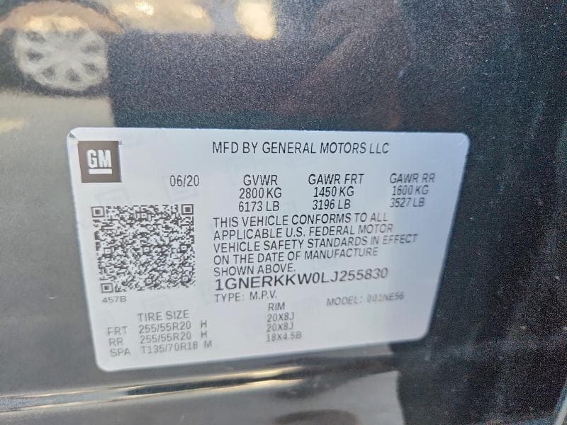 2020 CHEVROLET TRAVERSE PREMIER 12