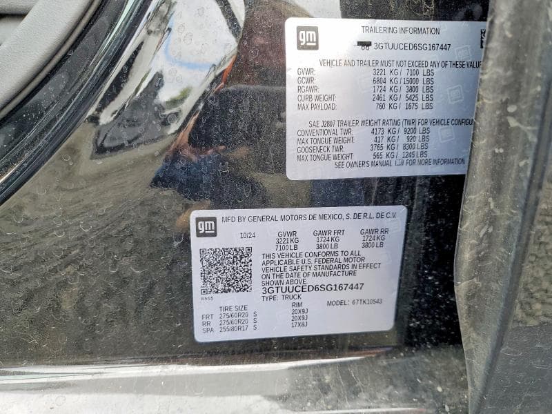 2025 GMC SIERRA K1500 ELEVATION K1500 ELEVATION 12