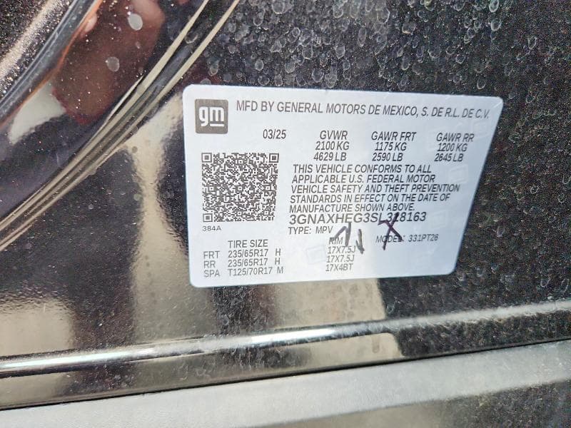 2025 CHEVROLET EQUINOX LT 12