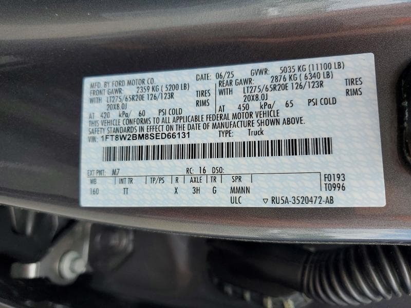 2025 FORD FORD 14