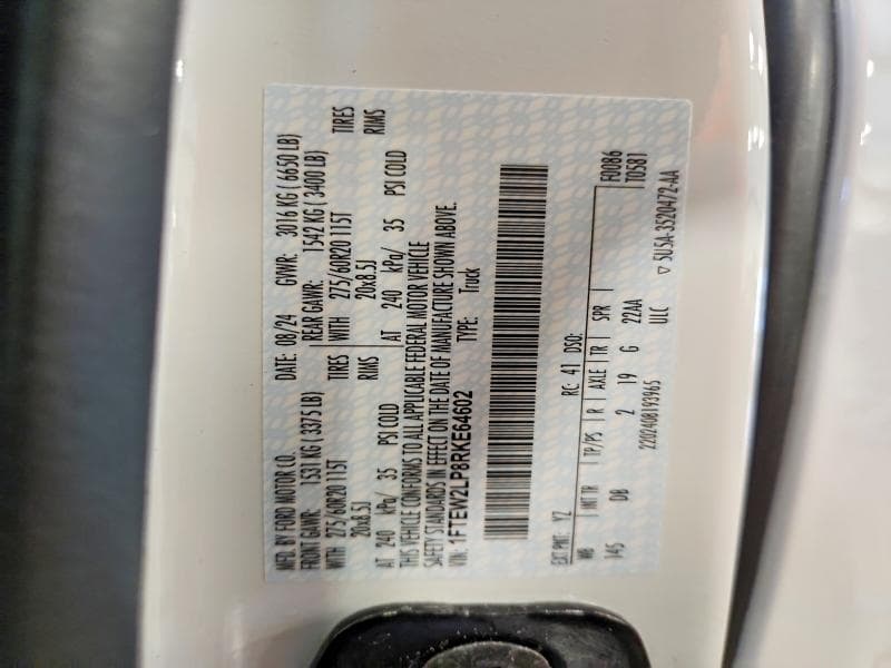 2024 FORD F150 STX 12