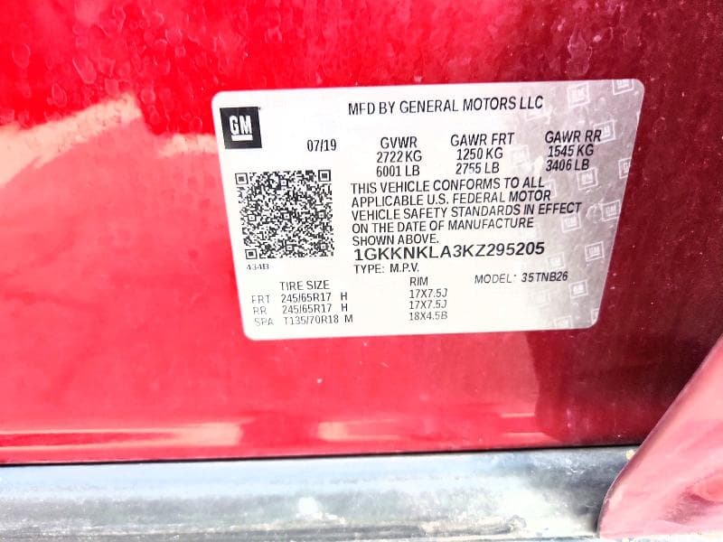 2019 GMC ACADIA SLE 13