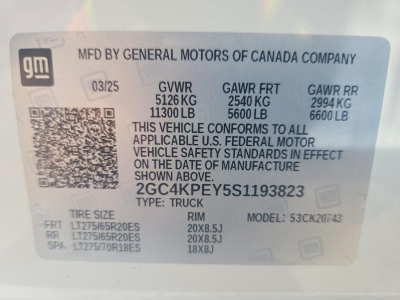2025 CHEVROLET SILVERADO K2500 HEAVY DUTY LTZ 12