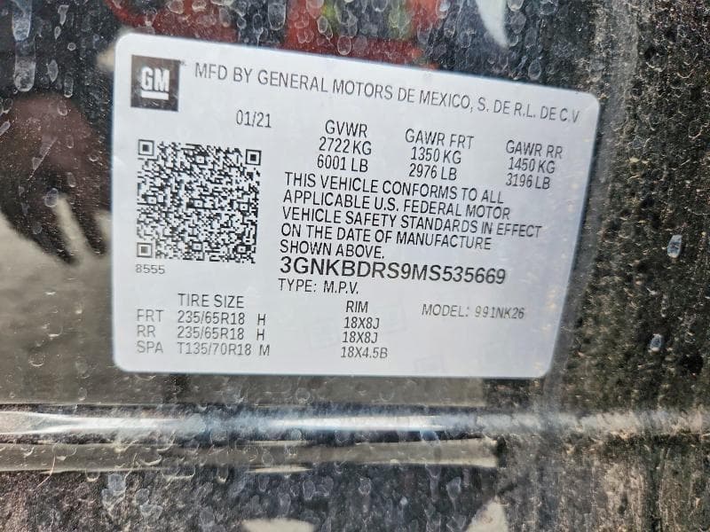2021 CHEVROLET BLAZER 3LT 13