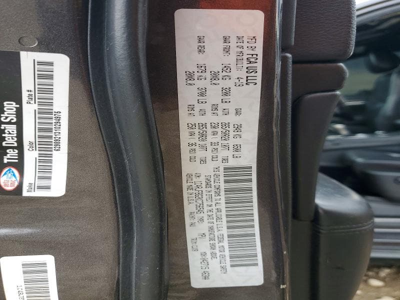 2019 JEEP GRAND CHEROKEE LIMITED 13