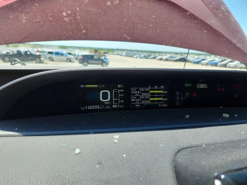 2017 TOYOTA PRIUS ONE ONE 9