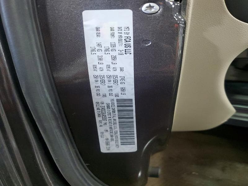2018 DODGE GRAND CARAVAN SXT SXT 13