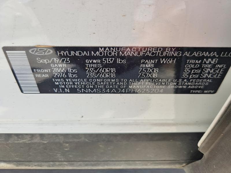 2023 HYUNDAI SANTA FE SEL PREMIUM 12