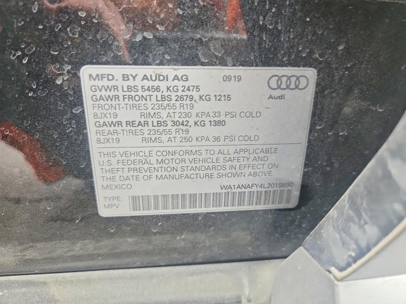 2020 AUDI Q5 PREMIUM PREMIUM 12