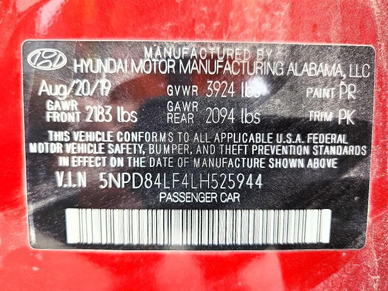 2020 HYUNDAI ELANTRA SEL 13
