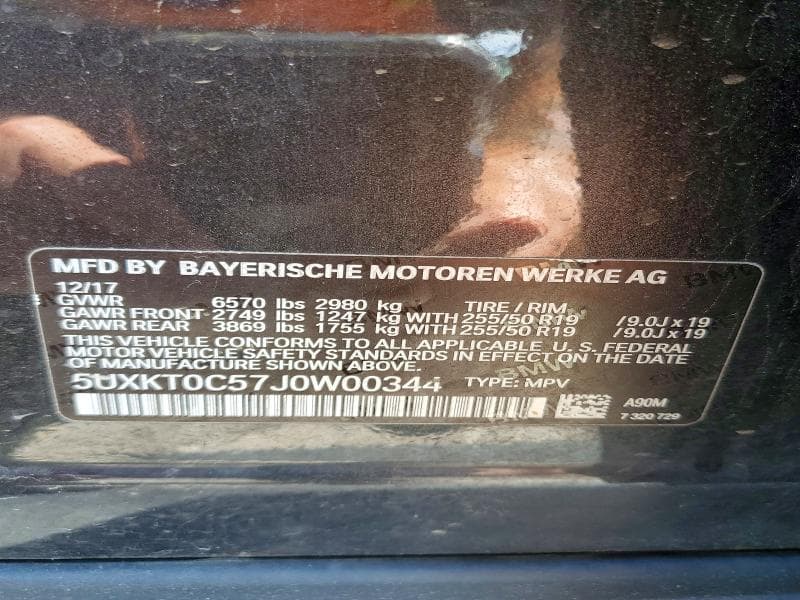 2018 BMW X5 XDR40E XDR40E 13